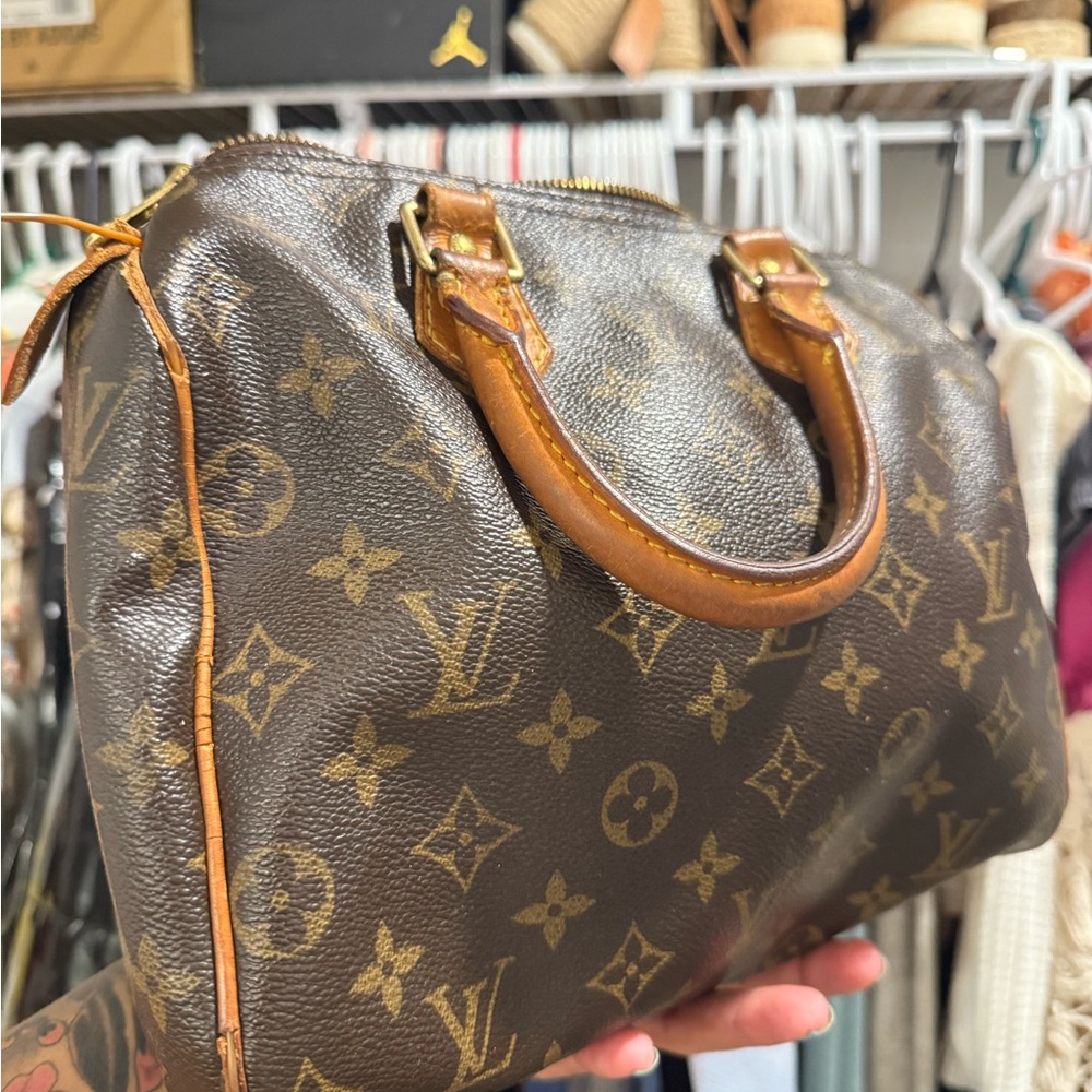Louis Vuitton Brown Monogram Satchel